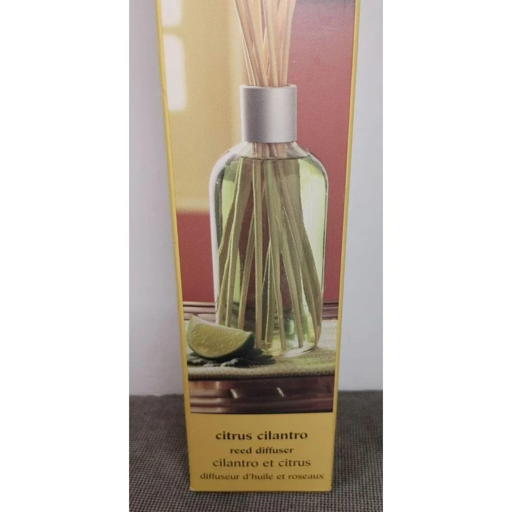New Pier 1 Citrus Cilantro Reed Diffuser 8 oz New in Open Box *Discontinued USA